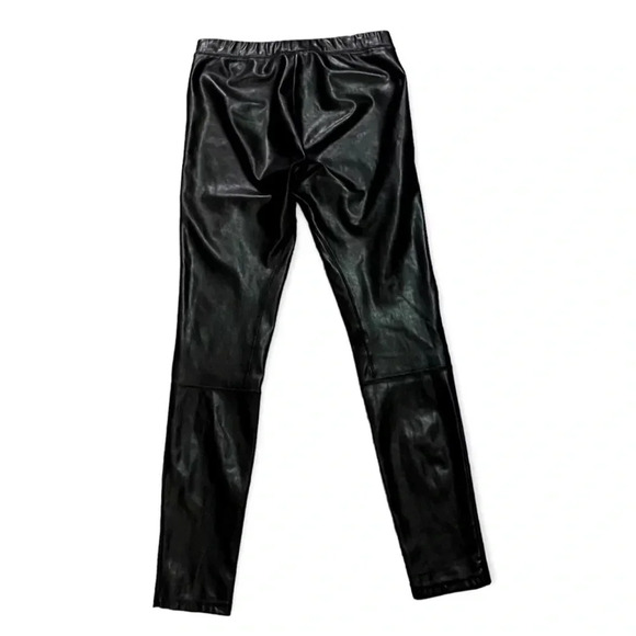 Aritzia Wilfred Free faux leather leggings edgey fall blogger favorite club - Picture 2 of 4